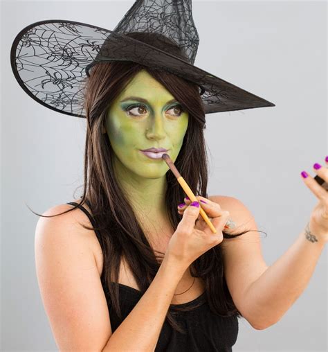 Witch rocking on halloween with style